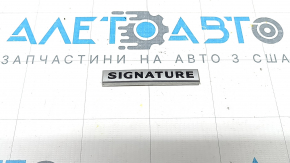 Mazda CX-5 22-25 trunk lid SIGNATURE emblem without AWD
