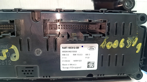 Climate control system for Ford Escape MK4 20-23 auto, dual zone, heated seats and steering wheel, with glossy black trim, scratches