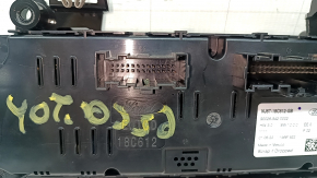 Climate control system for Ford Escape MK4 20-23 auto, dual zone, heated seats and steering wheel, with glossy black trim, scratches