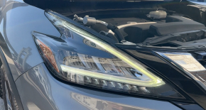 Right front headlight assembly Nissan Murano z52 19-21 rest LED, scratch, broken mount, yellow LED