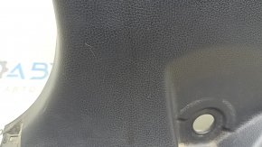 Lower left center pillar trim Toyota Rav4 19-25 black, scratches