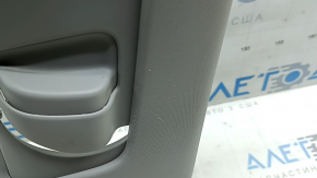 Center pillar trim, upper belt, right, Toyota Rav4 19-25, gray, scratches