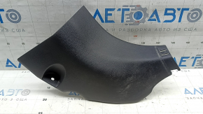 Front pillar trim, right lower Toyota Rav4 19-25, black, scratches