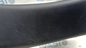 Left lower front pillar trim Toyota Rav4 19-25 black, scratches