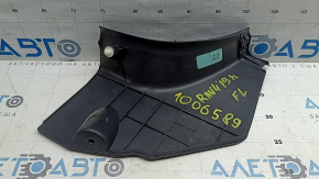 Left lower front pillar trim Toyota Rav4 19-25 black, scratches