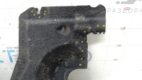 Rear left underbody protection for Audi Q8 19-26, tears, missing fragment