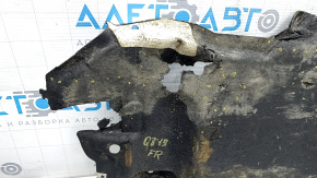 Front right underbody protection for Audi Q8 19-24, tears
