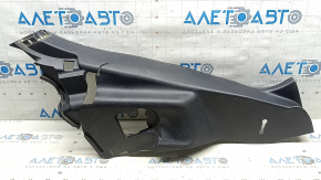 Lower right rear pillar trim Toyota Rav4 19-25 black, hybrid, scratches