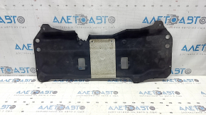 Central underbody protection for Audi Q8 19-24, tears, missing fragment