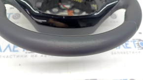 Naked steering wheel Ford Escape MK4 20-22 leather, heated, no buttons, scratches, worn