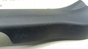 Rear left threshold trim Toyota Rav4 19-25 hybrid black, scratches