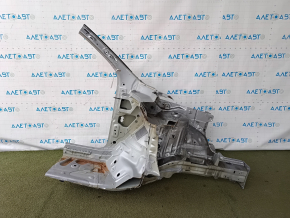 Front left quarter of VW Tiguan 18-24 sawed off, silver