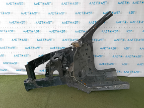 Front right quarter of Audi Q7 16-26 sawed off, black