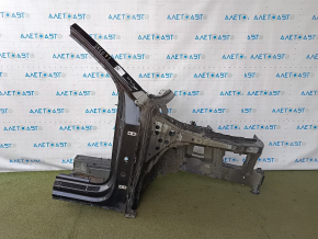 Front right quarter of Audi Q7 16-26 sawed off, black
