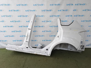 Quarter wing rear left Ford C-max MK2 13-18 sawed off with the central pillar, white, bumps, dented
