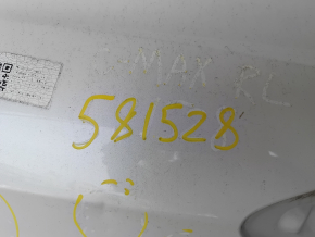 Quarter wing rear left Ford C-max MK2 13-18 sawed off with the central pillar, white, bumps, dented