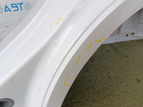 Quarter wing rear left Ford C-max MK2 13-18 sawed off with the central pillar, white, bumps, dented