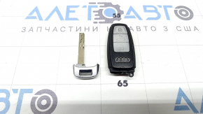 Key Audi A6 C8 19-25 4 buttons, pokes, scratches, worn