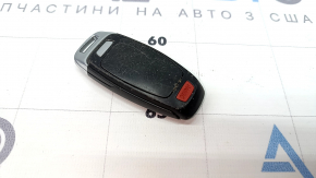 Key Audi A6 C8 19-25 4 buttons, pokes, scratches, worn