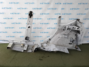 Quarter wing rear right Ford C-max MK2 13-18 sawed off with central pillar, white, butts