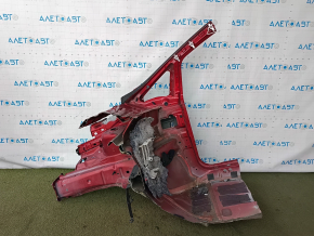Front right quarter of Ford C-max MK2 13-18 sawed off, red