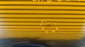 Front left door assembly Mazda CX-5 17-25 keyless, triplex, blue 45B, dents, scratches on the trim