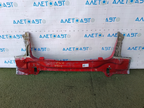 Rear panel BMW 3 G20 19-26 2 parts, drilled, red, dented