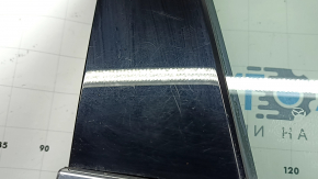 Front right door assembly Mazda CX-5 17-25 keyless, triplex, blue 45B, dents, scratches on the trim