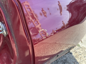 Quarter wing rear left Subaru Forester 19-24 SK on the body, red, corrosion, bump