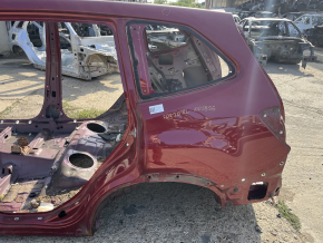 Quarter wing rear left Subaru Forester 19-24 SK on the body, red, corrosion, bump