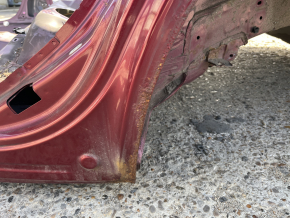 Quarter wing rear left Subaru Forester 19-24 SK on the body, red, corrosion, bump