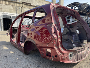 Quarter wing rear left Subaru Forester 19-24 SK on the body, red, corrosion, bump