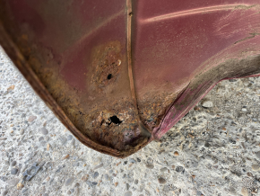 Quarter wing rear left Subaru Forester 19-24 SK on the body, red, corrosion, bump