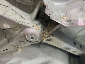 Quarter wing rear left Subaru Forester 19-24 SK on the body, red, corrosion, bump