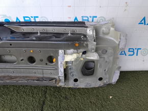 Rear panel Audi Q7 16-26 2 parts, drilled, black