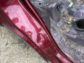 Quarter wing rear right Subaru Forester 19-24 SK on the body, red, corrosion, dents, bumps