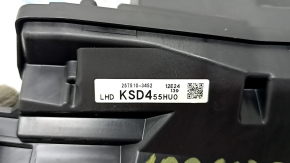 Projection on the windshield of Mazda CX-5 17-22 scratches