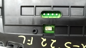 Projection on the windshield of Mazda CX-5 17-22 scratches