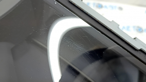 Projection on the windshield of Mazda CX-5 17-22 scratches