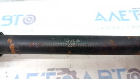 The front left half shaft of a Toyota Camry 92-01 is rusty, with play in the inner CV joint