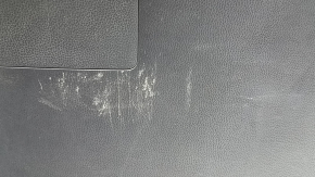 Lower trunk door trim for Toyota Rav4 19-25, black, with handles, scratches