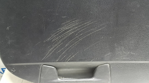 Lower trunk door trim for Toyota Rav4 19-25, black, with handles, scratches