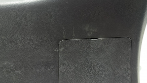 Lower trunk door trim for Toyota Rav4 19-25, black, with handles, scratches