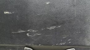 Lower trunk door trim for Toyota Rav4 19-25, black, with handles, scratches