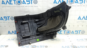 Rear right floor lining Toyota Rav4 19-25 hybrid black, 2 parts, scratches
