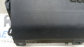 Driver's left knee airbag for Toyota Rav4 19-25, black, scuffed, foam rubber glued on