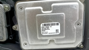 Left front headlight assembly Lincoln MKZ 17-19 level 7, LED type 2, chips, needs polishing, scratches