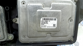 Front right headlight assembly Lincoln MKZ 17-19 level 7, LED, type 2, chips, needs polishing, scratches