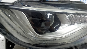 Front right headlight assembly Lincoln MKZ 17-19 level 7, LED, type 2, chips, needs polishing, scratches