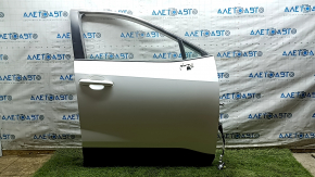 Front right door assembly Toyota Rav4 19-23 white 040, dented, scratches, bump